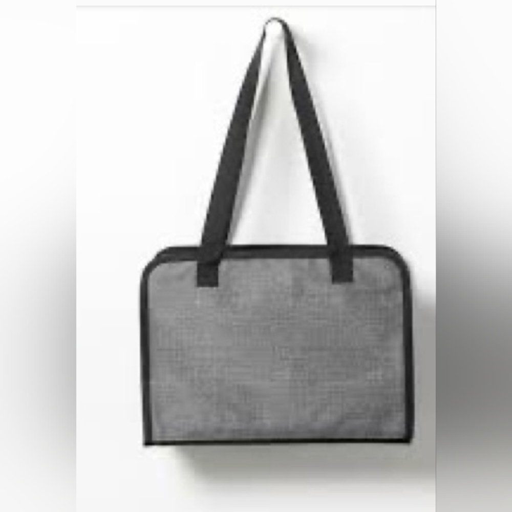 Thirty-One Get Creative Caddy Charcoal Crosshatch NIP